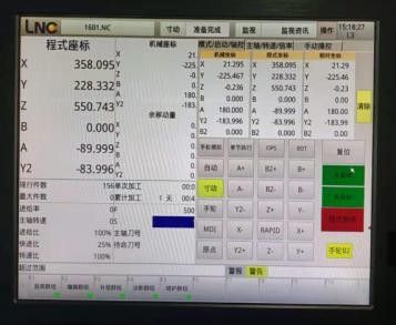 Тайваньская пятиосевая система LNC